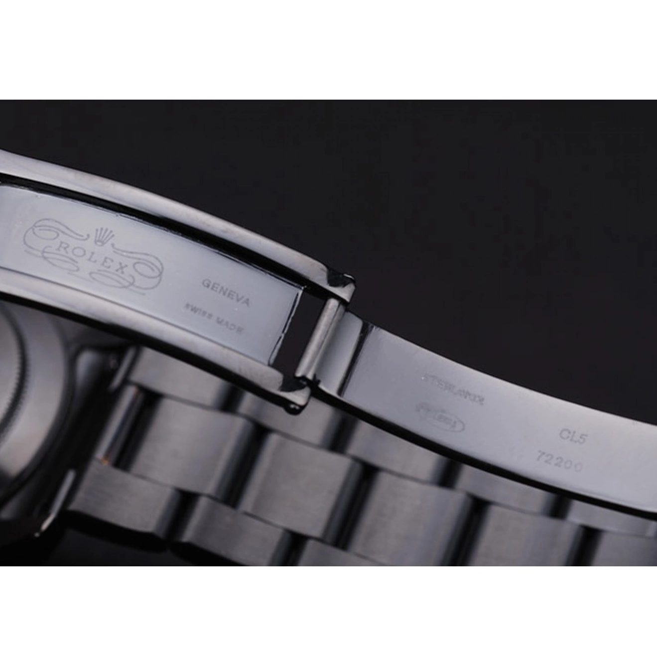 Good copy rolex watches 7476 Bezel Bamford Black Milgaus Dial Stainless Rolex Steel Plated Ion 0506